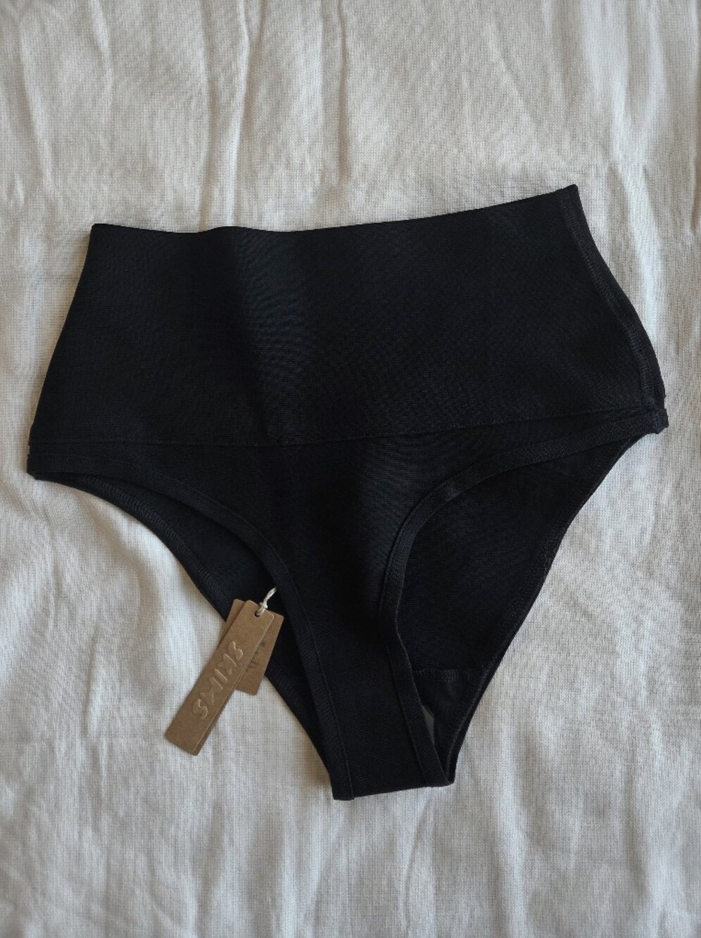 NWT SKIMS Black High Waist Sculpting Brief Underwear Size XS TP
